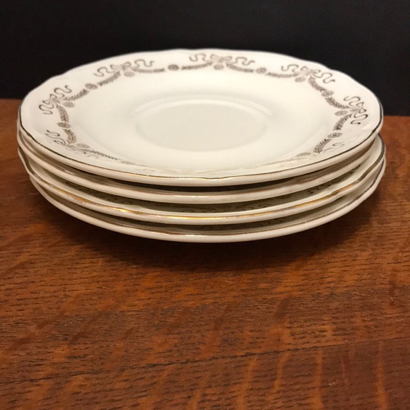 Edwin Knowles Arcadia Saucers - Picture 2 of 6